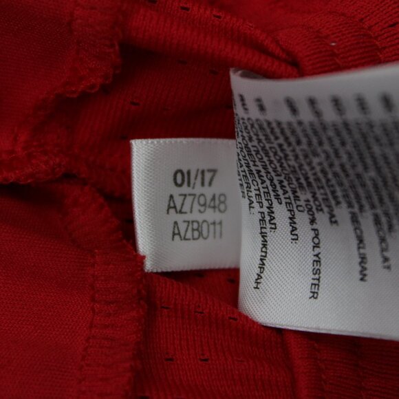 Bayern Munchen FC Munich Shorts Youth XL Red Adidas Football Soccer Official - Picture 10 of 11